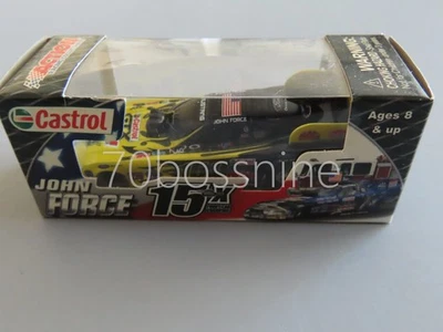 JOHN FORCE 15X CHAMP CASTROL GTX 1/64 ACCIÓN NHRA DRAG RACING DIECAST COCHE DIVERTIDO Foto 1 de 3
