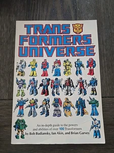 Transformers Universe Volume One 1987 Hasbro Marvel Comics Trade Paperback RARE - Picture 1 of 18