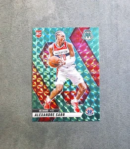 2024-25 Panini Mosaic Basketball - Alexandre Sarr #216 Green Mosaic Prizm (RC) - Picture 1 of 2