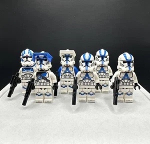 LEGO Star Wars Phase 2 Clone 501st Trooper Minifigure LOT of 6 sw1094 & More NEW - Picture 1 of 6