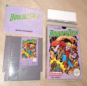 Boulder Dash - NES Nintendo - PAL A UKV - CIB Completo  - Imagen 1 de 4