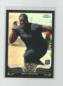 Topps 2013 cromado John Jenkins negro refractor 143/299 - Imagen 1 de 1