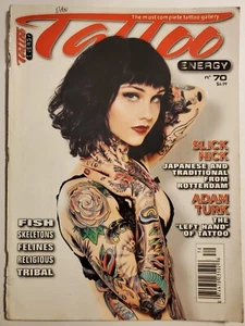 Tattoo Energy Magazine #70 2011 Slick Nick Japanese & Traditional From Rotterdam - Picture 1 of 9