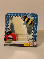 sassy tummy time floor mirror