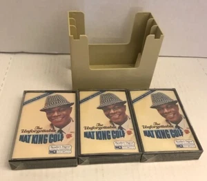 Unforgettable Nat King Cole (Cassette Tape 1979) Tapes 1 2 3 Collector's Ed. - Picture 1 of 5