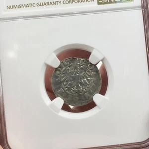 NGC Au Details Tyrol Hall Silver Kreuzer 1500 Coin Maximilian I Austria Austrian - Picture 1 of 4