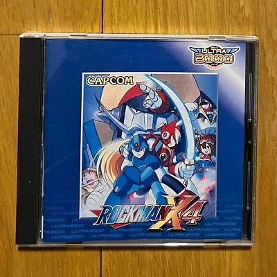 Rockman X4 Capcom PC Game Ultra 2000 Windows PC Rare Japan - Image 1 of 4