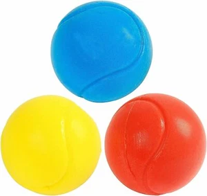 Fun Sport Small Soft 70mm Tennis Balls Perfect Foam Sponge Ball For Kids - Picture 1 of 10