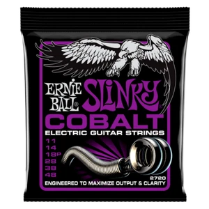 Ernie Ball 2720 Cobalt Power Slinky Electric Guitar Strings 11-48 1-6 Packs - Picture 1 of 1