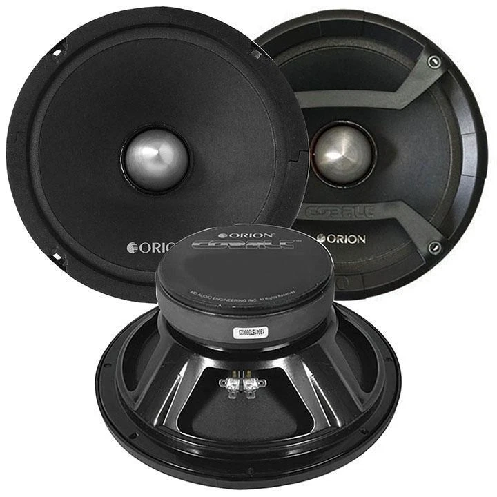 Orion CM84 8" 1000w Midrange Car Audio Speaker Set