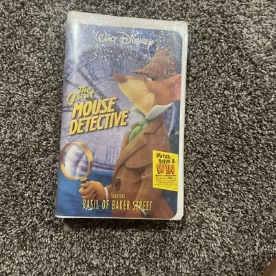 Sealed VHS Tape The Great Mouse Detective  - Image 1 of 2