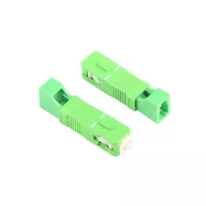 SC/APC-LC/APC LWL-Steckverbinder LC Buchse auf SC Stecker 'SM 9/125 Hybrid Adapt - Bild 1 von 4