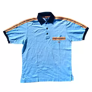 Paul & Shark Polo Herren Himmlisch mit Tasche Vintage 90S Gemacht Italy GR S - Bild 1 von 8