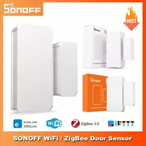 LOT WiFi Window Door Sensor Door Open/Closed Detectors Smart Home Security Alarm - Picture 1 of 30