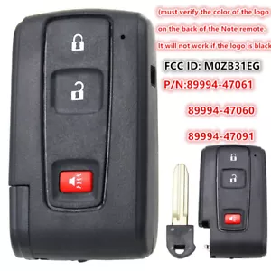 for 2004 2005 2006 2007 2008 2009 Toyota Prius Smart Remote Key Fob MOZB31EG - Foto 1 di 5