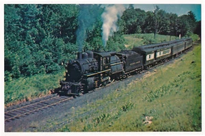 Locomotora Delaware & Hudson Railway #810 en French Mountain, Nueva York - Imagen 1 de 2