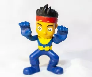 Disney's Jake And The Neverland Pirate Figure Rare Blue and Yellow Suite - Picture 1 of 7