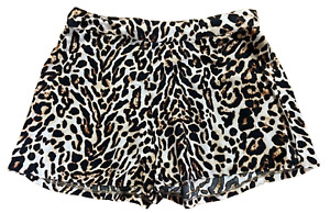 Denim & Supply Ralph Lauren Cheetah Leopard Relaxed Culotte Mini Hot Shorts M