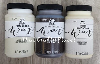 Selador de cera xadrez FolkArt Home Decor 8 oz/236 ml (você escolhe a cor) - Imagem 1 de 2