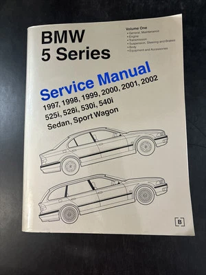 BMW Serie 5 Serie Manaul: 525i 528i 530i 540i Sedán Sports Wagon 1997-2002. Foto 1 de 4