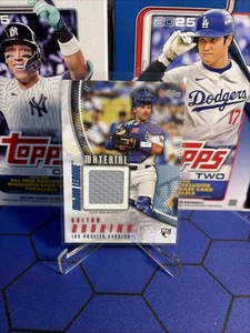2025 Topps Update #MMU-DR Dalton Rushing Major League Material Relic (RC) LA - Bild 1 von 2