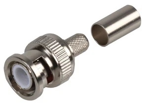 PRO SIGNAL - Penyambung BNC Crimp 75 ohm, Lembaga - Kabel RG59/U - Picture 1 of 1