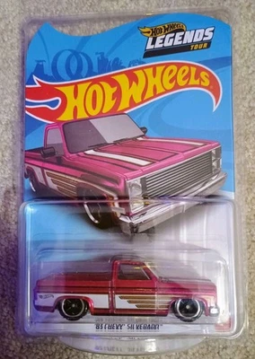 2021 Hot Wheels Pink 83 Chevy Silverado Legends Tour VHTF - Image 1 of 2