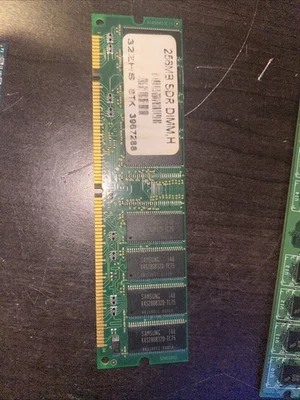 Computer PC 256MB SDR DIMM 32ZHS RAM Functional - Tested - Image 1 of 4