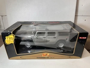 Maisto Hummer H2 SUV 1:18 Diecast (READ) - Picture 1 of 8
