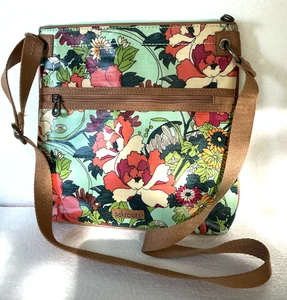 Sakroots Umhängetasche Handtasche -- Blumenmuster - Bild 1 von 5