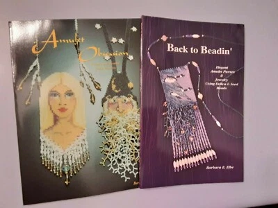 New Amulet Obsession Bead work and Back to Beading  books 2 books Beadwork - Image 1 of 4