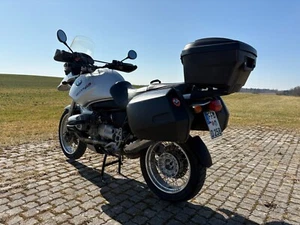 BMW R1150GS mit Koffer und Stahlflex-Bremsleitungen - Bild 1 von 8