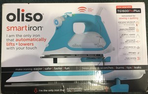 Oliso Smart Steam Iron Press TG1600 ProPlus 1800W w/ iTouch Technology Turquoise