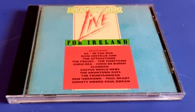Live For Ireland, Various Groups, 1987 MCA, Condition Like New CD Foto 1 de 4
