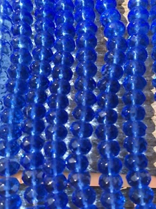 Faceted Rondelle 1 Strand jewellery Making Crafts Beads Party - Picture 1 of 3