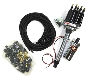 Pertronix Ignition Kit Includes Chevy Sb/Bb Billet Dist, Coil & Wires - Picture 1 of 1