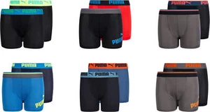 PUMA Boys' Performance Boxer Brief Underwear (2 Pack) - Picture 1 of 20
