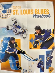 2023 2024 ST. LOUIS BLUES YEARBOOK NHL HOCKEY STANLEY CUP FINAL CHAMPS 170 PAGES - Picture 1 of 1