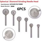 Grinding Needle Drill Bit 6 Piece 6pcs Grinding Needle Head Round Tool