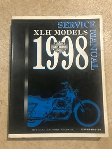 Harley Davidson 1998 XLH Sportster Factory OEM Service Manual 99484-98 - Picture 1 of 5
