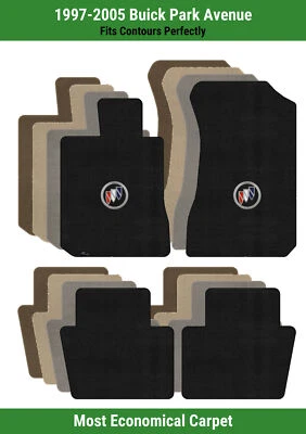 Lloyd Velourtex Front & Rear Mats for '97-05 Buick Park Avenue w/Buick Emblem - Image 1 of 4