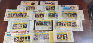 1987 Drake's Baseball Big Hitters Full Set 33 Cards UNCUT  Ryan Brett Puckett 