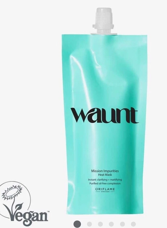 Oriflame Waunt Mission Impurities Heat Mask Approved By The Vegan Society™ - Image 1 of 1