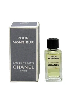 Chanel Pour Monsieur Miniatur Eau de Toilette / EDT 4 ml - Bild 1 von 2