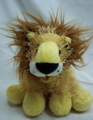 GANZ Webkinz FUZZY LION 6" Plush Stuffed Animal Toy - Image 1 of 4