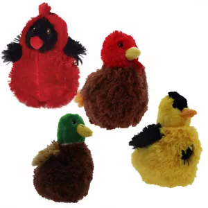 Chonky Bird Perro Juguetes Suaves Peluche Pluma Chirridos 7" Elige Carácter - Imagen 1 de 13