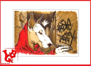 HOODIE DOGGY 1 Dessin OPOIL Print Signé Numéroté 03/100 42 x 30 cm signed # NEUF - Picture 1 of 1