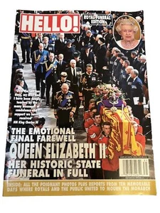Queen Elizabeth II Farewell 2022 Royal British Funeral Magazine A360 MEDIA NEW - Picture 1 of 3