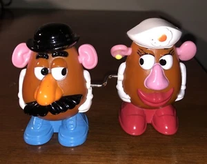 1999 McDonald's Mr. and Mrs. Potato Head Wind Up Toy Happy Meal Figure Vintage - Picture 1 of 5
