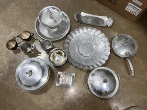 Lot Vintage Hand Wrought Creations By Rodney Kent Wendell August WMA Rogers - Picture 1 of 24